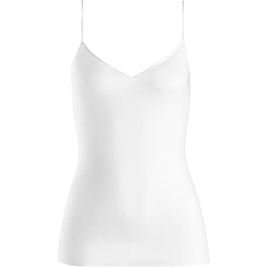 Hanro Podkoszulek Cotton Seamless 1601 Biały Slim Fit Hanro L MODIVO