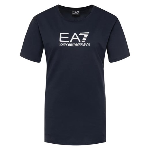 EA7 Emporio Armani T-Shirt 3HTT32 TJ52Z 1554 Granatowy Regular Fit XS MODIVO