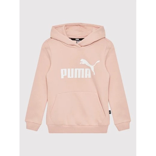 Puma Bluza Logo 587031 Różowy Regular Fit Puma 116 MODIVO
