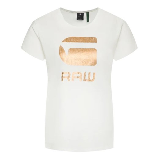 G-Star Raw T-Shirt Graphic 21 Top D15750-4107-111 Biały Regular Fit S MODIVO