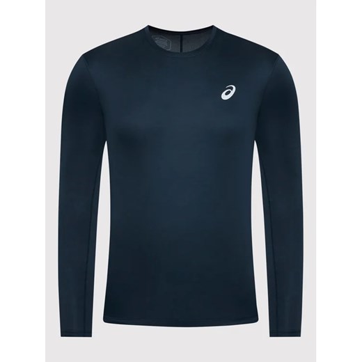 Asics Longsleeve Core Ls 2011C340 Granatowy Regular Fit S MODIVO