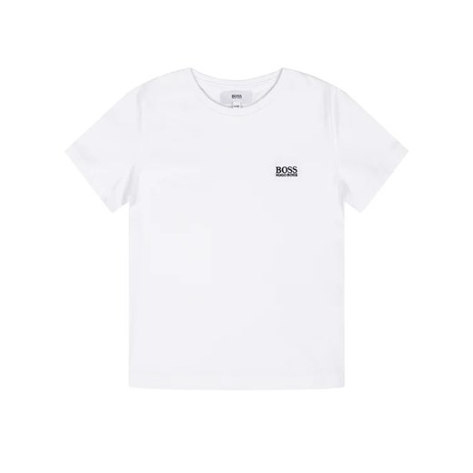 Boss T-Shirt J25P14 M Biały Regular Fit 4A promocja MODIVO