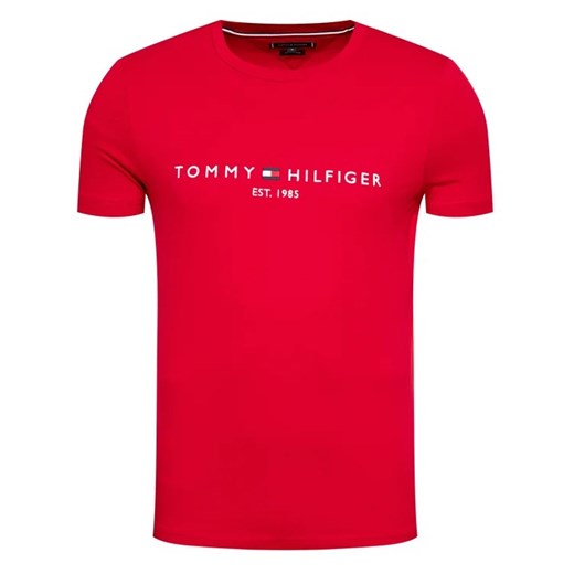 Tommy Hilfiger T-Shirt Logo MW0MW11797 Czerwony Regular Fit Tommy Hilfiger M MODIVO