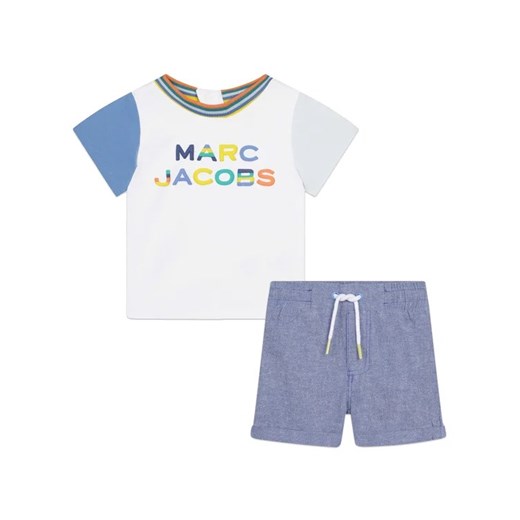The Marc Jacobs Komplet t-shirt i spodenki W98167 Biały Regular Fit The Marc Jacobs 12M MODIVO