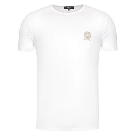 Versace T-Shirt Medusa AUU01005 Biały Regular Fit Versace M MODIVO