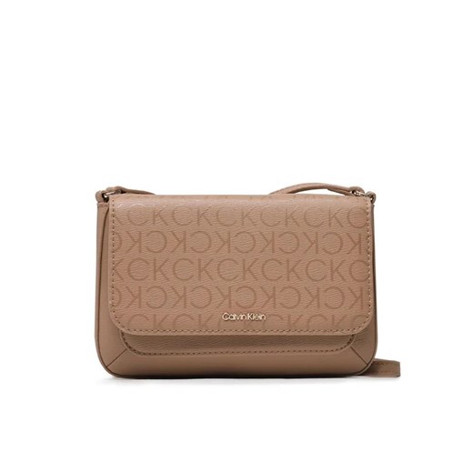 Calvin Klein Torebka Ck Must Crossbody Epi Mono K60K610633 Brązowy Calvin Klein uniwersalny MODIVO