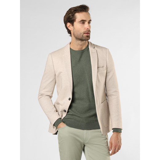 Finshley & Harding Marynarka męska – Jimmy Mężczyźni Slim Fit beżowy wypukły Finshley & Harding 54 vangraaf