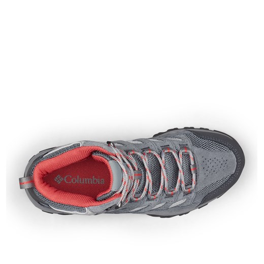 Buty trekkingowe damskie Columbia szare sportowe płaskie
