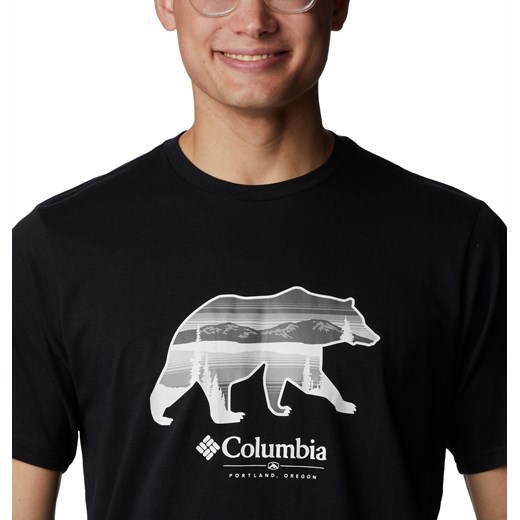 T-shirt męski Columbia z krótkim rękawem