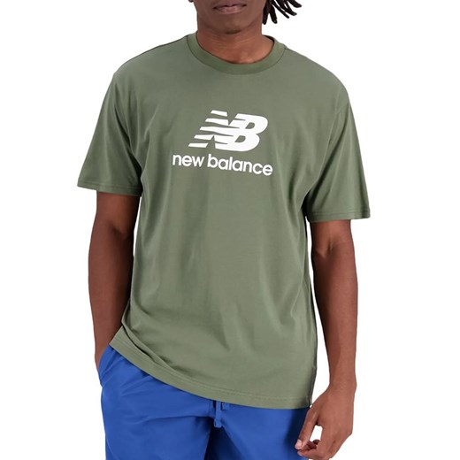 Koszulka New Balance MT31541DON - zielona ze sklepu streetstyle24.pl w kategorii T-shirty męskie - zdjęcie 152902771
