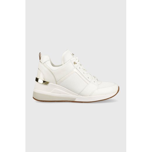 MICHAEL Michael Kors sneakersy Georgie kolor biały 43F8GEFS4D ze sklepu ANSWEAR.com w kategorii Buty sportowe damskie - zdjęcie 152905982