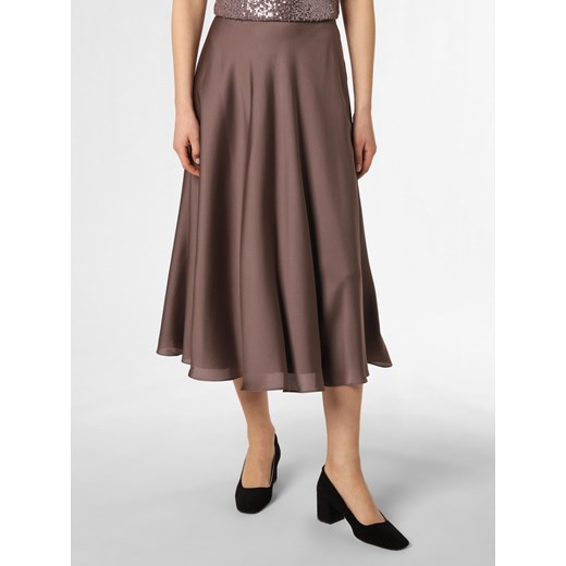 Swing Spódnica damska Kobiety Sztuczne włókno taupe jednolity ze sklepu vangraaf w kategorii Sukienki - zdjęcie 152913301