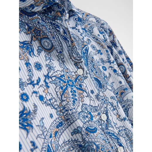 Reserved - Bawełniana bluzka - Niebieski Reserved 44 Reserved