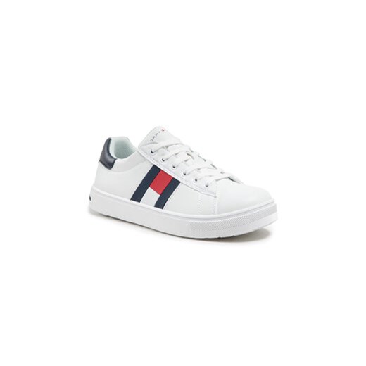 Tommy Hilfiger Sneakersy Low Cut Lace Up Sneaker T3B4-30921-0900 S Biały Tommy Hilfiger 41 okazja MODIVO