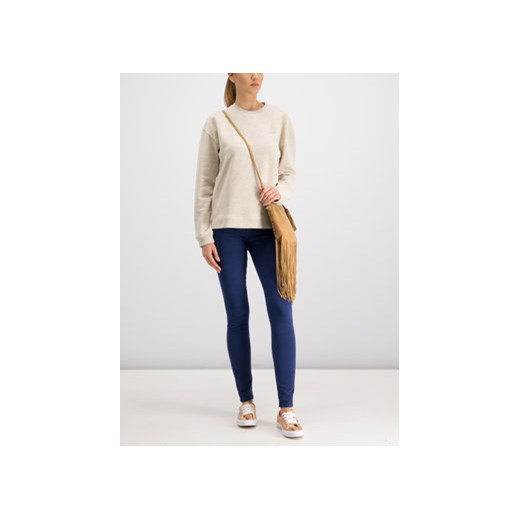 Pepe Jeans Bluza PL580546 Beżowy Regular Fit Pepe Jeans XS okazja MODIVO