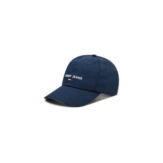 Tommy Jeans Czapka z daszkiem Tjm Sport Cap AM0AM08492 Granatowy Tommy Jeans uniwersalny MODIVO