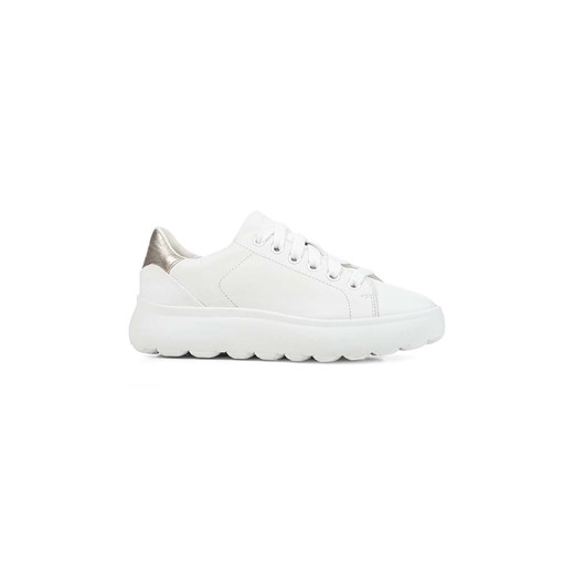 Geox sneakersy skórzane Spherica Ec 4.1 kolor biały D35TCB 085Y2 C0232 ze sklepu ANSWEAR.com w kategorii Buty sportowe damskie - zdjęcie 152949520