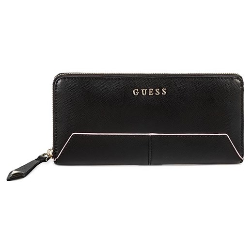 Duży Portfel Damski GUESS - Lady Luxe Slg SWLADY L4446  B&P eobuwie-pl czarny damskie