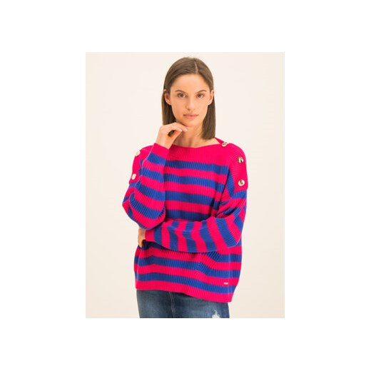 Guess Sweter Suzanne W01R85 Z2BB0 Różowy Oversize Guess XS MODIVO wyprzedaż