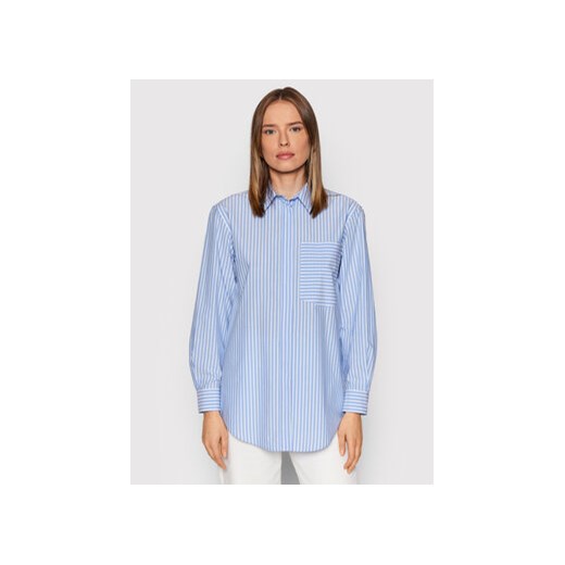 Marella Koszula Lilia 31111524 Niebieski Regular Fit Marella 44 MODIVO wyprzedaż