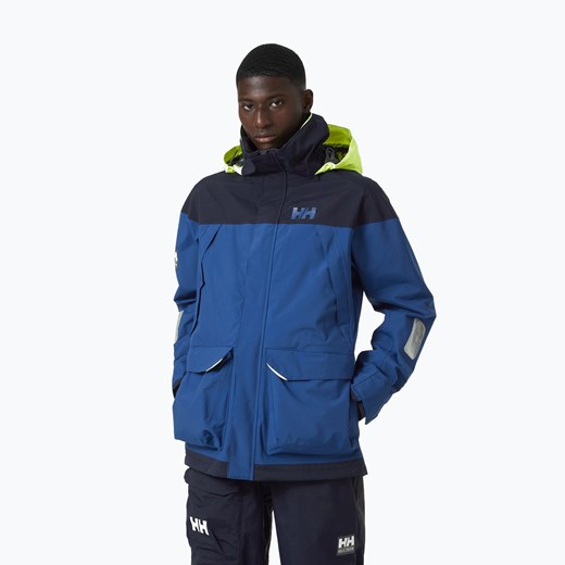 Kurtka żeglarska męska Helly Hansen Pier 3.0 niebiesko-czarna 34156_606 Helly Hansen M wyprzedaż sportano.pl