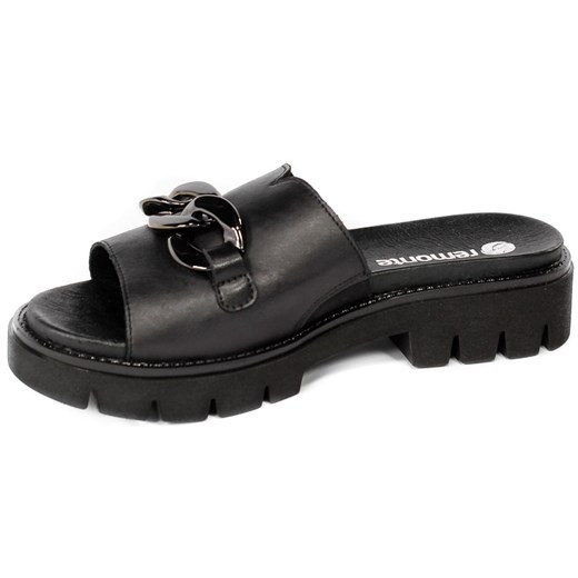 Klapki Remonte D7952-00 Black Remonte 37 EuroButy.com.pl promocyjna cena
