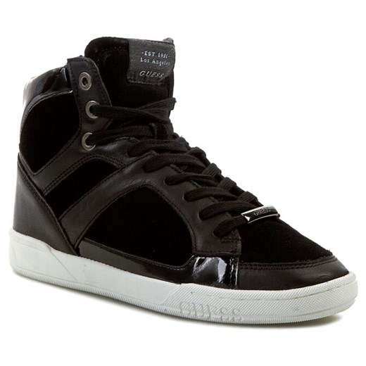 Sneakersy GUESS - Moak FM4MOA SUE12  BLACK eobuwie-pl czarny 