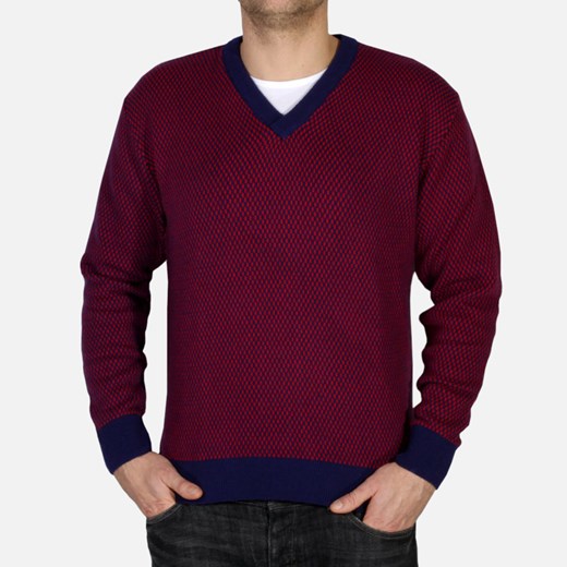 Sweter Willsoor willsoor-sklep-internetowy brazowy kratka