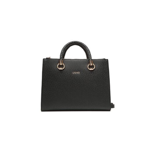Torebka Liu Jo - M Satchel Double AXX010 E0087 Nero 22222 Liu Jo  eobuwie.pl
