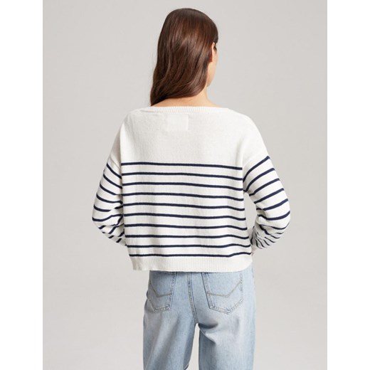 Sweter damski Diverse z okrągłym dekoltem 