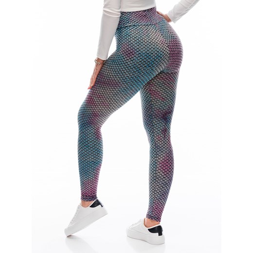 Spodnie damskie legginsy 216PLR - jasnoniebieskie Edoti.com XL Edoti