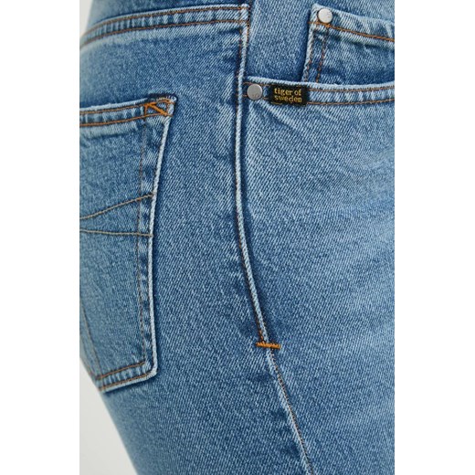 Tiger Of Sweden jeansy Meg damskie high waist Tiger Of Sweden 28 ANSWEAR.com
