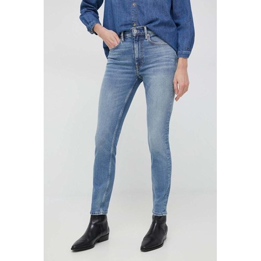 Polo Ralph Lauren jeansy damskie medium waist ze sklepu ANSWEAR.com w kategorii Jeansy damskie - zdjęcie 153057822