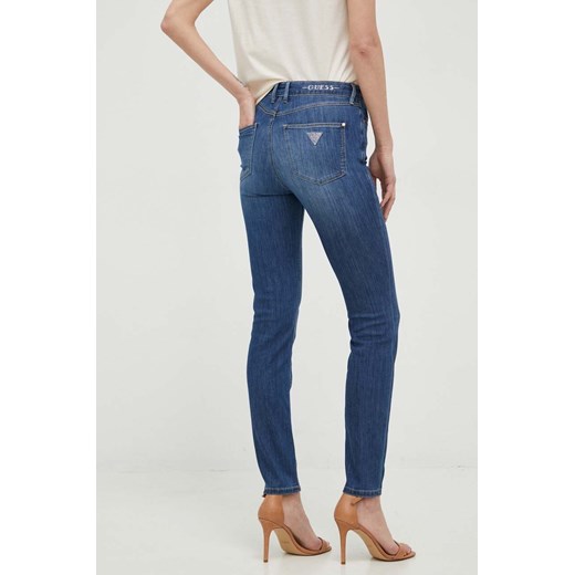 Guess jeansy damskie medium waist Guess 29/31 ANSWEAR.com