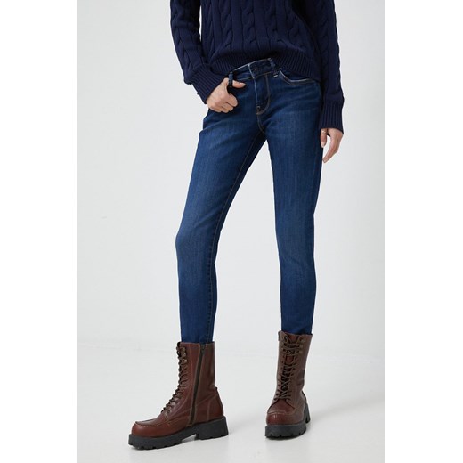 Pepe Jeans jeansy damskie high waist Pepe Jeans 27/30 ANSWEAR.com