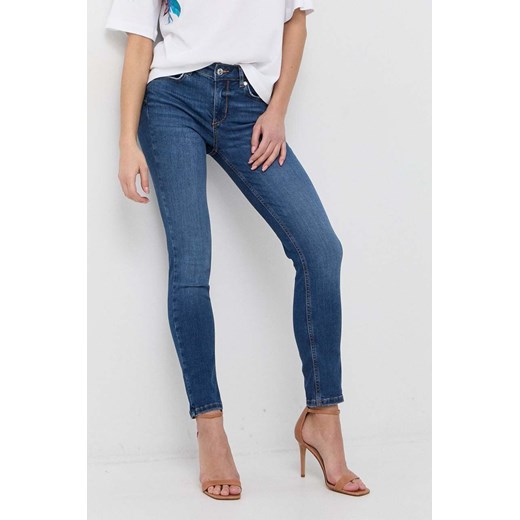 Liu Jo jeansy damskie medium waist ze sklepu ANSWEAR.com w kategorii Jeansy damskie - zdjęcie 153058022