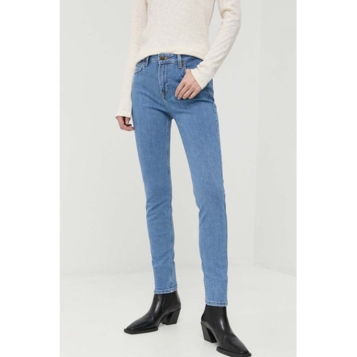 Lee jeansy Scarlett High damskie medium waist ze sklepu ANSWEAR.com w kategorii Jeansy damskie - zdjęcie 153058330
