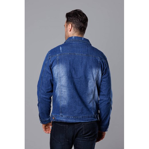 JEANSOWA KURTKA MĘSKA GRANATOWA (MJ525BS) Goodlookin.pl M okazyjna cena goodlookin.pl