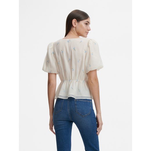 Reserved - Jeansy flared fit - Granatowy Reserved 34 Reserved