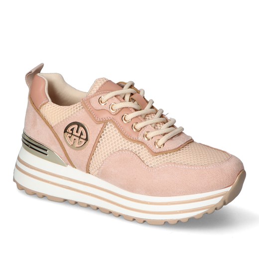 Sneakersy Potocki 23-12086PN Różowe ze sklepu Arturo-obuwie w kategorii Buty sportowe damskie - zdjęcie 153069283