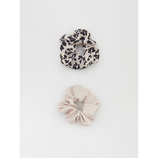 Reserved - Gumki do włosów 2 pack - Kremowy Reserved ONE SIZE Reserved