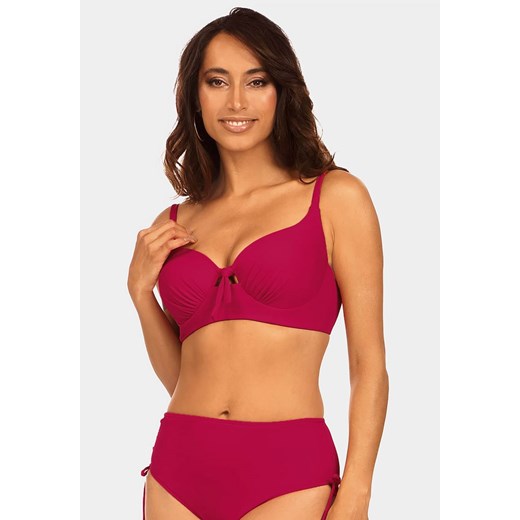 Biustonosz kąpielowy push up Feba malinowy FG10/760 Feba 40D piubiu_pl
