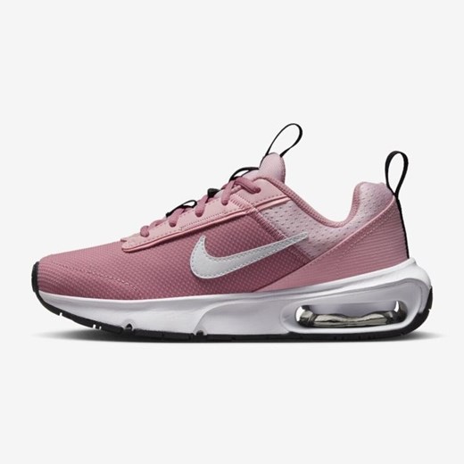 Buty sportowe damskie Nike do biegania tkaninowe na płaskiej podeszwie sznurowane