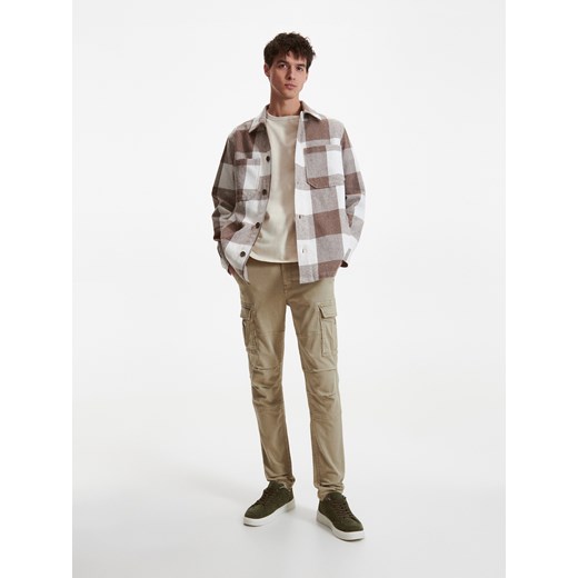 Reserved - Koszula w kratę oversize - Wielobarwny Reserved S Reserved
