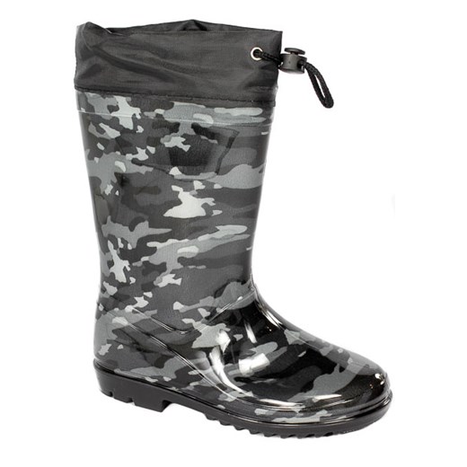 Kalosze American KAL11 22 Black r.27-31 31 okazja EuroButy.com.pl