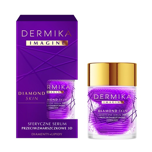 Sferyczne serum przeciwzmarszczkowe 3d dzień/ noc diamenty + lipidy Dermika House of Beauty Brands -  bielenda.com