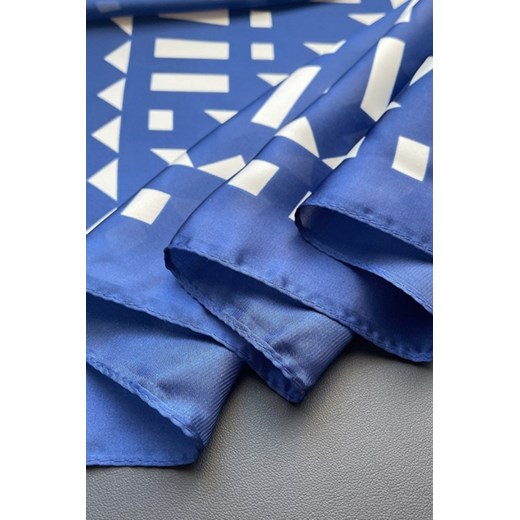 Szalik/chusta IVET granatowy casualowy w nadruki 