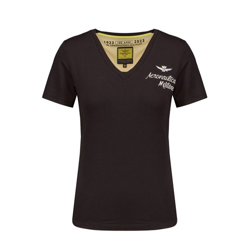 T-shirt Aeronautica Militare ze sklepu S'portofino w kategorii Bluzki damskie - zdjęcie 153203860