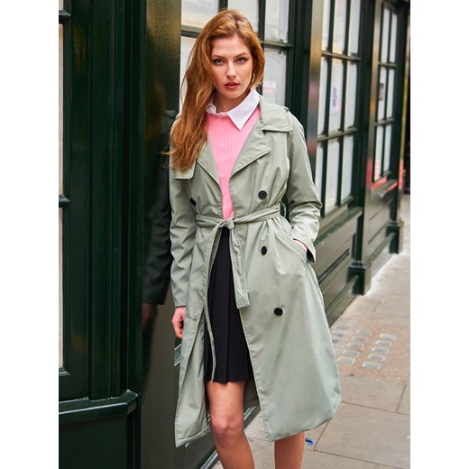 GATE Klasyczny długi trencz z długimi rękawami 36 Gate 40 gateshop