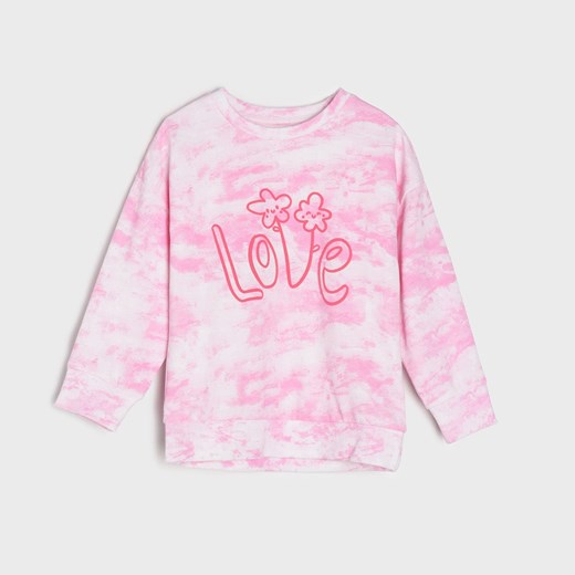 Sinsay - Bluza tie dye - Kremowy Sinsay 116 Sinsay